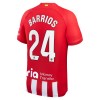 Officiële Voetbalshirt Atlético Madrid Barrios 24 Thuis 2023-24 - Heren